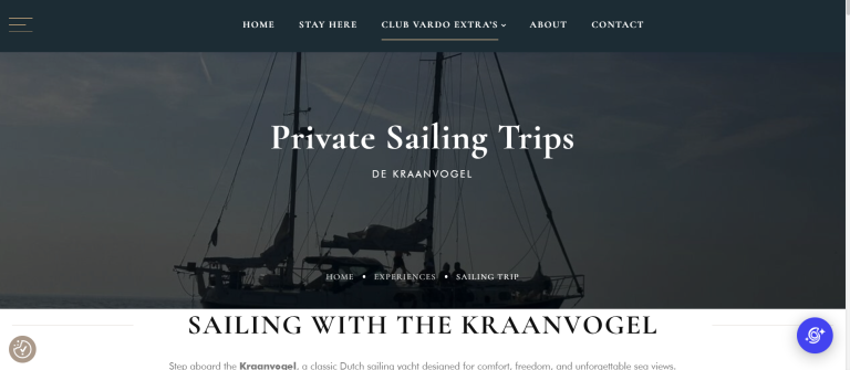 Private Sailing Trips Netherlands Club Vardo
